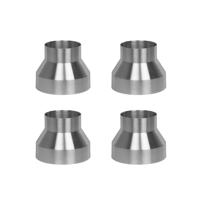 Deflecto 100-150mm Aluminium Duct Increaser/Decreaser - 4 Pack