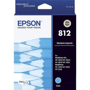 Epson GENUINE Original Epson 812 Cyan Ink Cartridge Toner C13T05D292 WorkForce Pro