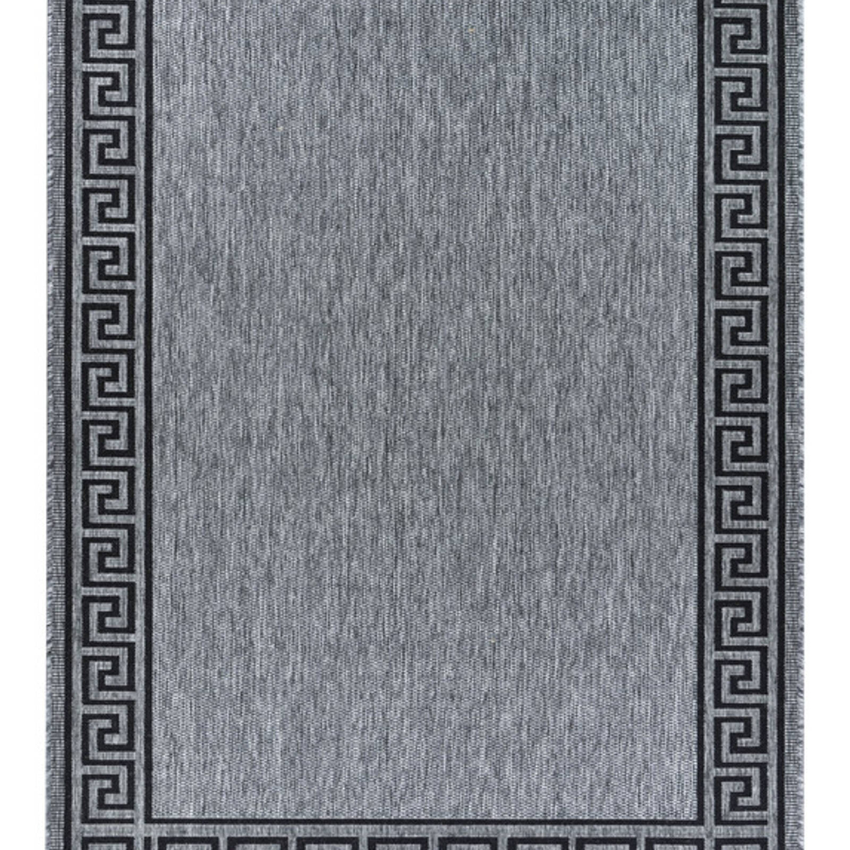 Long Island 7781 Dm9e 160x230 Grey Black Rug - Bunnings Australia