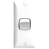 HPM Architrave 1 Gang Wall Switch - 1 Gang