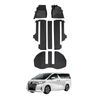 AUSGO Floor Mats & Boot Liner Set for Toyota Alphard AH30 2015-2023 Car Floor Liners Cargo Mat