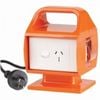 Powertech 15a To 10a Converter / Adapter & Rcd Suits Caravan 15 Amp To 10 Amp