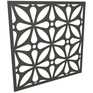 ProtectorAl 300-1200 x 300-1200mm Woodland Grey Morrocco Unframed Solid Aluminium Decorative Panel