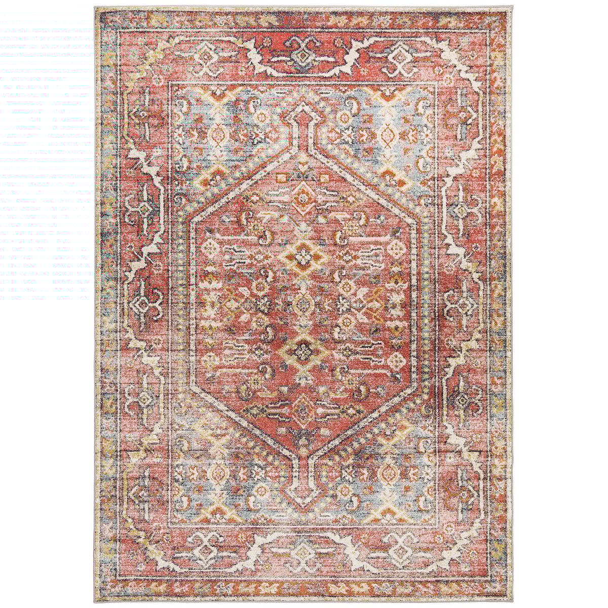 Heritage 856 Crimson 290X200Cm Rug - Bunnings Australia