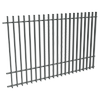ProtectorAl 2400W x 1500H Monument Aluminium Radiator Pool Fence Panel with Mid Rail