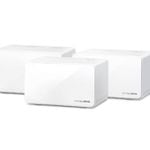 Mercusys Halo H90X(3-pack) AX6000 Whole Home Mesh Wi-Fi 6 System, 6000 Mbps Dual Band Wi-Fi, Up to 800 Square Meters, 1148/4804