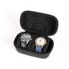 Catzon Watch Travel Roll Case Box With Soft Protective Pillow-2slot