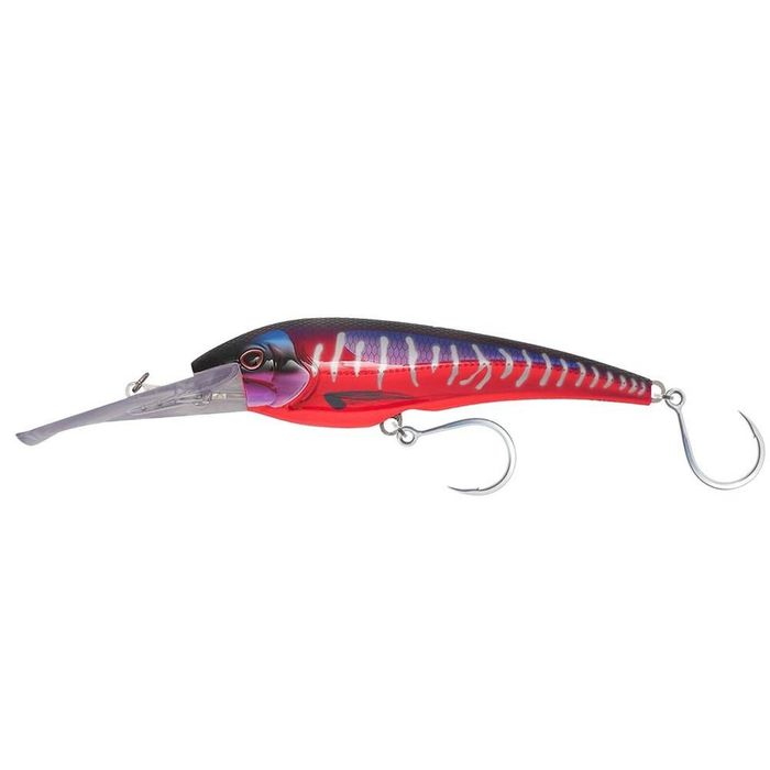 Nomad Design DTX Minnow 200mm Heavy Duty Sinking Hard Body Fishing Lure Hot Pink Mackerel