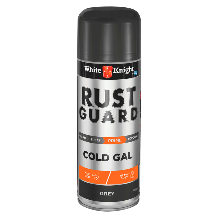 White Knight Rust Guard 400g Cold Gal Spray Paint