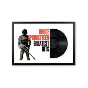 Framed Bruce Springsteen Greatest Hits Vinyl Album Art
