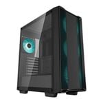 Deepcool CC560 V2 Mid-Tower Tempered Glass ATX Computer Case - Black [R-CC560-BKGAA4-G-2]