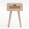 Rattan Cane Bedside Table