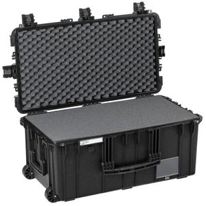 Explorer 7635hlb Black Heavenly Light Waterproof Wheeled Foam Filled Case