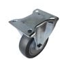 Easyroll 100mm 100kg Grey Castor Fixed Plate - 100mm