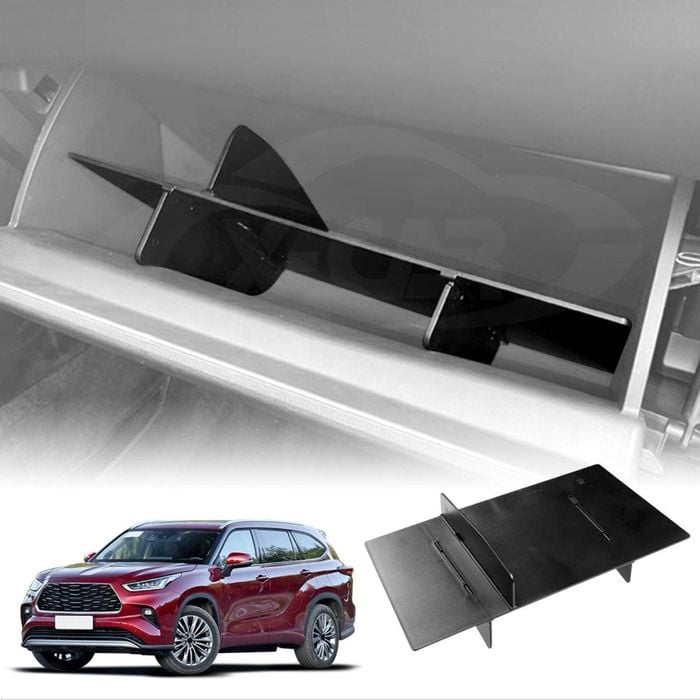 Glove Box Organizer Insert Tray for Toyota Kluger 2021-Onwards  Car Storage Box Accessories