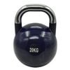 20kg Steel Pro Grade Competition Kettlebell Weight - Home Gym Strenth Training