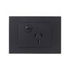 HPM 10A Matte Grey VIVO Horizontal Single Powerpoint