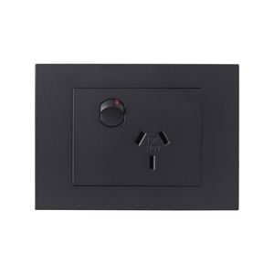 HPM 10A Matte Grey VIVO Horizontal Single Powerpoint