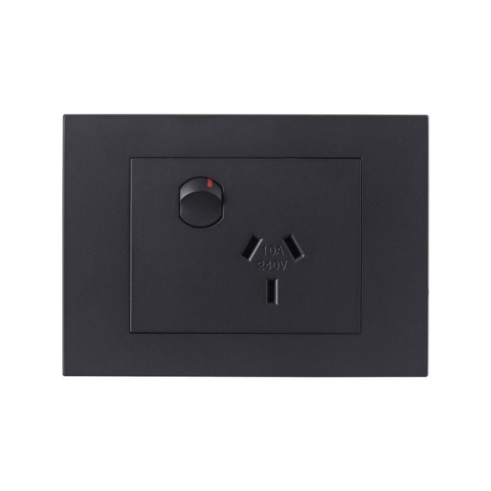 HPM 10A Matte Grey VIVO Horizontal Single Powerpoint