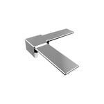 ProtectorAl 90° Mirror Polish Stainless Steel Friction Fit Handrail Joiner