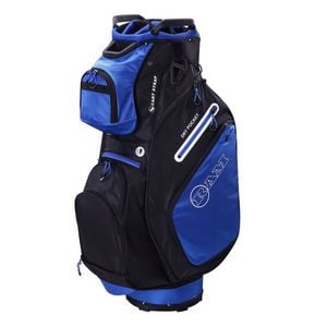 Ram Golf Fx Deluxe Golf Cart Bag With 14 Way Divider Top - Blue/black