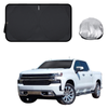 Front Windscreen Sun Shade for Chevrolet Silverado 2019 - Current (GMT T1XX) - Standard 150 x 85 cm - Black
