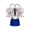 Bialetti Mini Express Espresso Set Kandinsky Blue - 2 Cups
