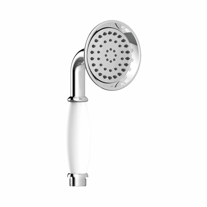 Maestro WELS 3 Star 9L/min White and Chrome Single Function Hand Shower