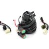 Elinz High Beam Wiring Harness Kit LED Driving Light Lightbar Loom H4 HB3/9005 Adapter