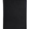 Pierre Cardin Unisex Leather A4 Business Notepad/folio Case Black