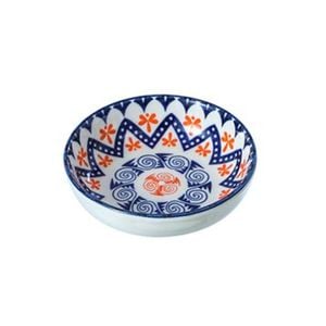 Lemon & Lime Moroccan Deco 10x2.5cm Ceramic Pinch Bowl -  Assorted