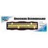 Formula Sports Snooker Billiard Scoreboard - Oak & Brass