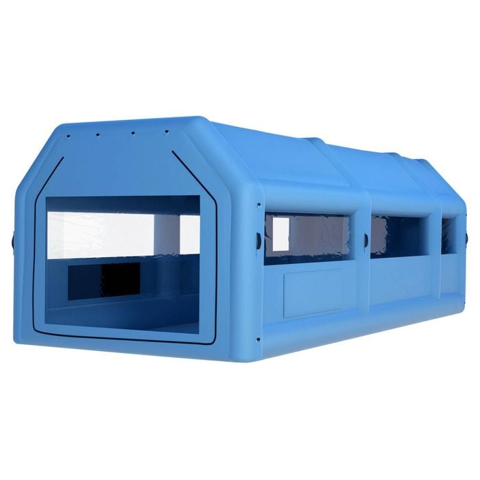 Giantz Inflatable Spray Booth Car Paint Tent 10x5x3.5m 2 Blowers Filter Mobile Garage Workstation