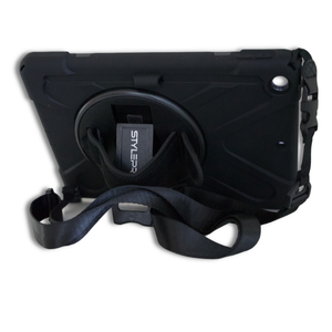 Stylepro Ipad Shockproof Case With Hand Strap And Shoulder Strap For Ipad 7, 8 & 9, 10.2", Black