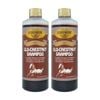 2PK Equinade Showsilk Glo Chestnut Horse Coat Grooming Care Shampoo 500ml