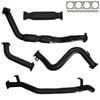 Ignite Exhausts Turbo Back For Toyota Landcruiser 79 Series V8 S/cab 3" Cat & Hotdog 409 Stainless Steel