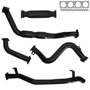 Ignite Exhausts Turbo Back For Toyota Landcruiser 79 Series V8 S/cab 3" Cat & Hotdog 409 Stainless Steel