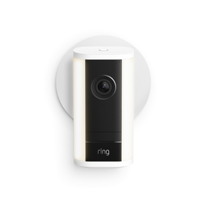 Ring 1-Pack White Spotlight Camera Pro (2nd Gen) Wired
