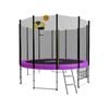 Kahuna Blizzard 8ft Trampoline With Basketball Set - Purple