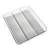 Madesmart Soft Grip Utensil Tray Clear