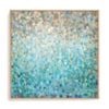 Artey | Blocked Abstract - Framed Canvas - Natural Frame - 84 x 84cm