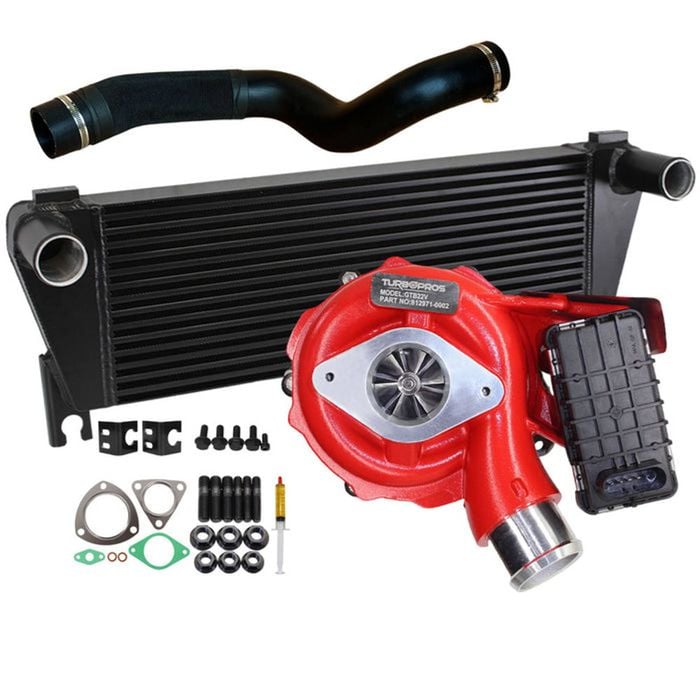 Gen1 High Flow Turbo Charger With 70mm Intercooler & Hose For Ford Ranger 3.2l 2011-2015