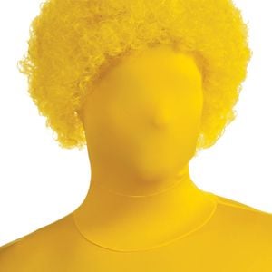 Second Skin Afro Hair Wig Kids/Children Costume Yellow
