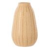 Amalfi Henry Ceramic Vase Large Beige 18.5x18.5x30.5cm