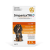 Simparica TRIO For Small Dogs (5.1-10kg) Orange - 3 Pack