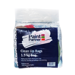 Paint Partner Clean Up Rags - 1.5kg Bag - Colour