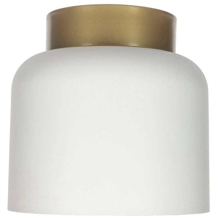 Brilliant 18cm White Rene DIY Install Batten Fix Light Shade