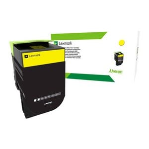 Lexmark 808hy High Yield Yellow Toner Cartridge