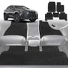 6D Diamond Car Floor Mats for Lexus NX 2022-Current-Full Set-Black-Outback GT