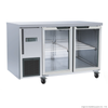 Thermaster TL1200TNG under bench 2 glass door fridge